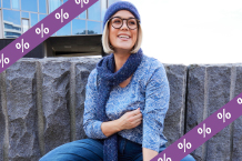 Vrouw in een blouse